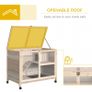 Small Animals Fir Wood Indoor Hutch (FREE POSTAGE) Image 8
