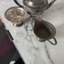silver plated teapot set Image 2