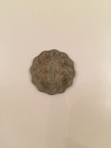 1940 Indian 1 anna