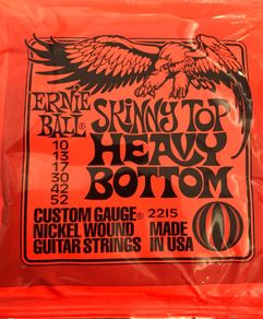 Ernie Ball Electric guitar strings 10-52 Skinny Top Heavy Bottom