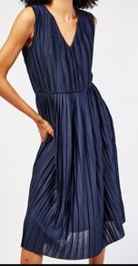 pleaded dress