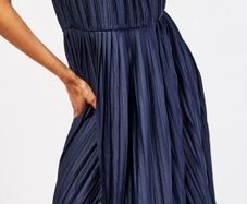 pleaded dress