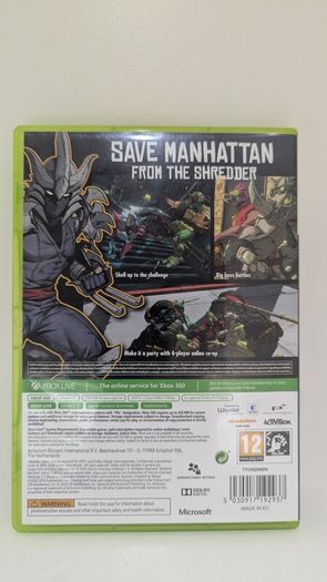 Teenage Mutant Ninja Turtles Mutants in Manhattan Xbox 360