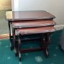 Mahogany nest of tables Image 2