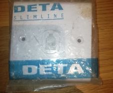 Deta rj11 1 gang phone socket
