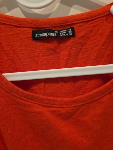 Tangerine cotton dress uk10
