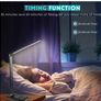 LED Desk Lamp with Wireless Charger, USB Charging Port, Table Lamp with 10 Brightness, 5 Lighting Colors, Dimmable Eye-Caring Desk Lamps for Home Office, Touch Control, 30/60min Auto Timer Image 4