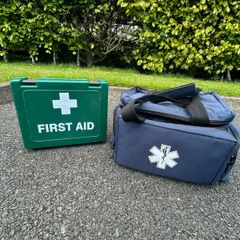 First aid bag and box