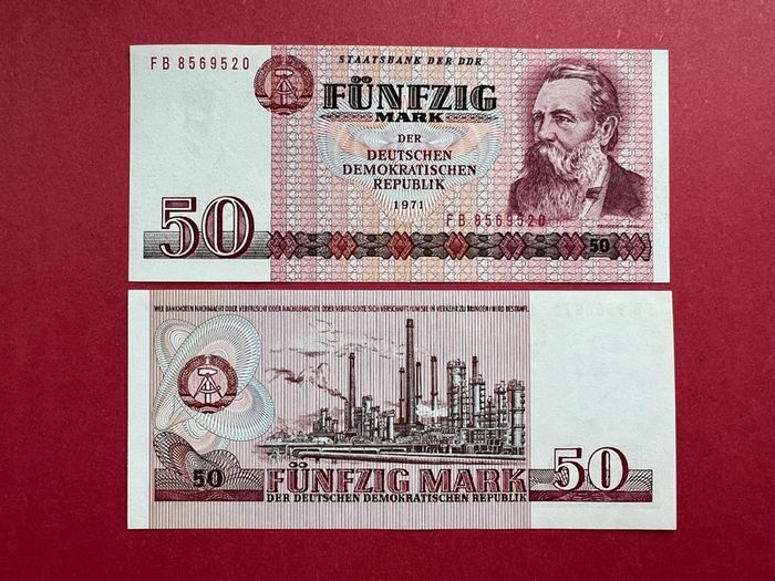 Germany  50  Marks  1971  Pick  30b    ( Uncirculated )
