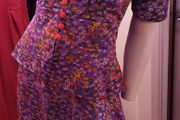 Super Cute 1970s Vintage Two Piece Peplum
