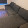 Ikea 4 seater L shape couch Image 2