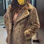 Replay Leopard Print Faux Fur Coat Image 4
