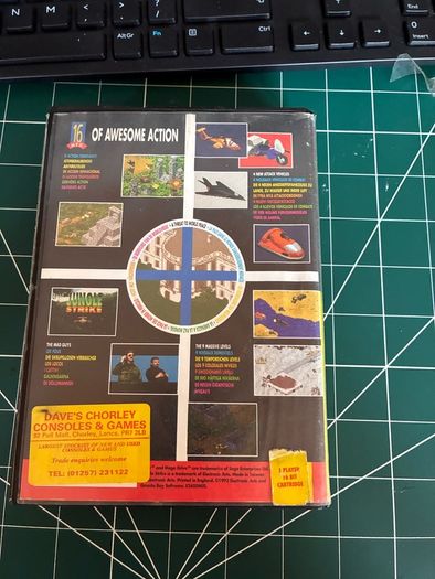 Jungle Strike Sega Megadrive