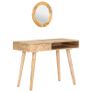 Dressing Table 100x50x76 cm Solid Mango Wood Image 3