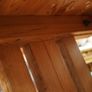 Vintage Pine Trestle Dining Table Image 7