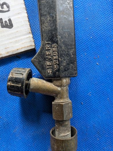 Sievert Propane Torch with flat nozzle.