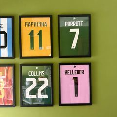 Kids football jersey picture frames