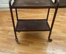 vintage tea trolly