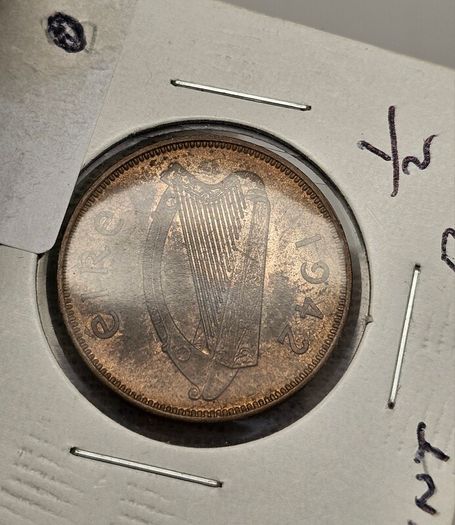 Ireland 1942 1/2d Halfpenny Beautiful Uncirculated