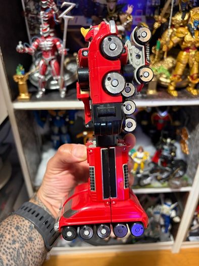 Power Rangers Lost Galaxy Gingaman DX Giga Rhinos Megazord Bandai Japan Vintage
