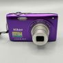 Nikon Coolpix S3300 16.0MP Compact Digital Camera Purple Tested Full Kit Image 2