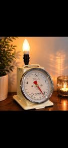 vintage scales lamp