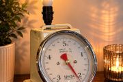 vintage scales lamp