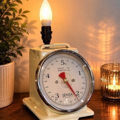 vintage scales lamp