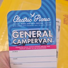 EP Campervan Ticket