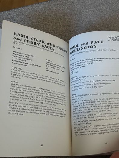Vintage The Secrets of the Hungry Monk: A Cookery Book