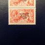 Ireland 1927/28.5/- Pair with Flat Accent Variety.Cat value 715 euro.Rare Overprints. Image 5