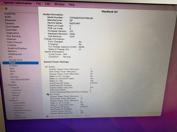 Macbook Air 2015
