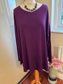 Offers Welcome Please - OSKA Purple Long Sleeved Top - Size 3