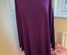 Offers Welcome Please - OSKA Purple Long Sleeved Top - Size 3