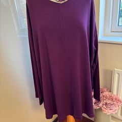 Offers Welcome Please - OSKA Purple Long Sleeved Top - Size 3