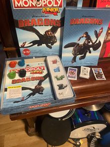 Monopoly Juinor Dreamworks Dragons