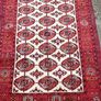 Beautiful Afghan Bokhara Hand Knotted Rug Carpet Image 3