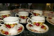 Wood and Son antique cottage roses teaset