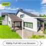 4pcs 1080P Weatherproof Home Surveillance Camera, Movement Image 10