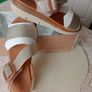 Genuine leather sandals size 38 Image 5