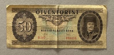 Hungary 50 Forint 1983 Banknote