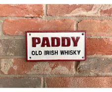 Paddy  Irish Whiskey  Cast Iron HS272
