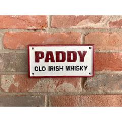 Paddy  Irish Whiskey  Cast Iron HS272