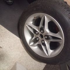 3 14inch alloy wheels . brand
