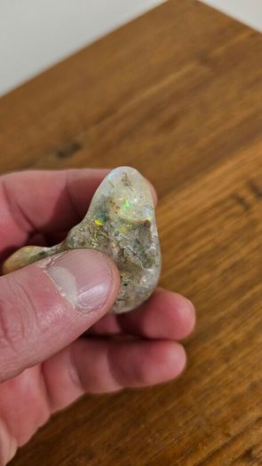 203Ct African Polished Welo Opal Nugget Specimen Carved