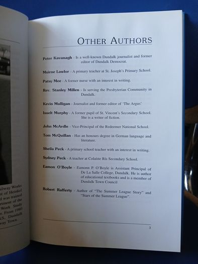 Voices of Dundalk, signed