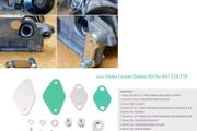 Valve Cooler Del Kit GASKET for BMW F20 F21 F22 F23 F30 F31 F32 with B47 2.0 D engines 118d 120D 320d 425d 520d 525dx G30 G01 X3