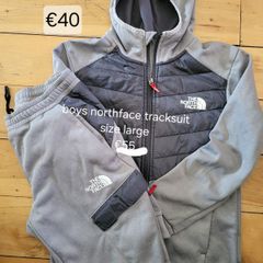 North face tracksuit boys