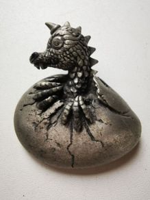 Vintage Dragon Brooch by jj Jonelle