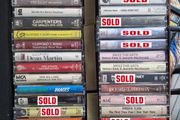 A Large Selection of Cassette Tapes